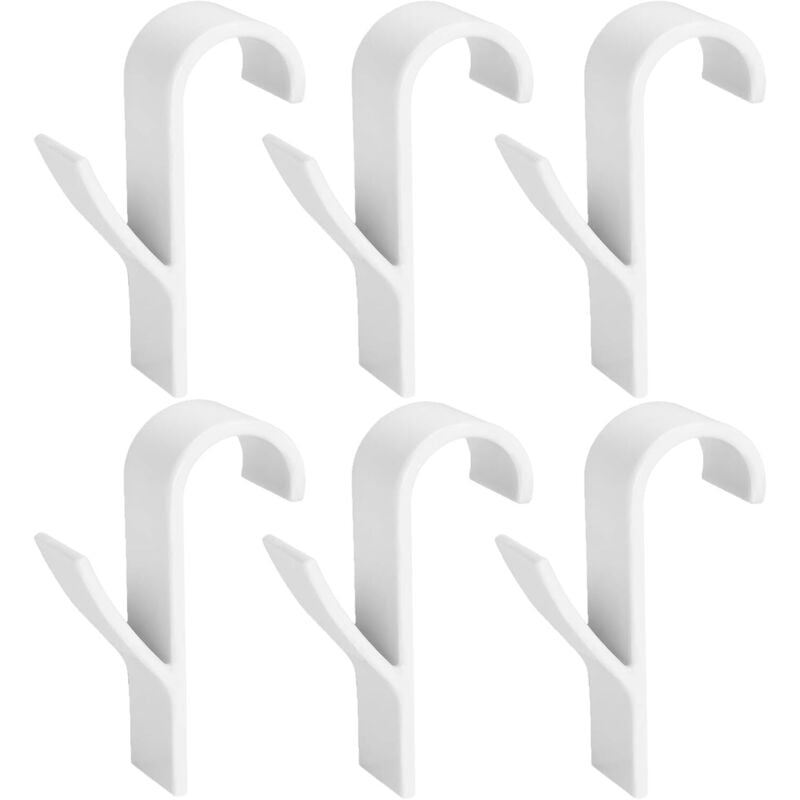 6 Stück Haken für Rundheizkörper, Handtuchhalter Heizkörper, Mehrzweckhaken für Rundheizkörper, Handtuchhalter Heizung, abs Haken Heizung
