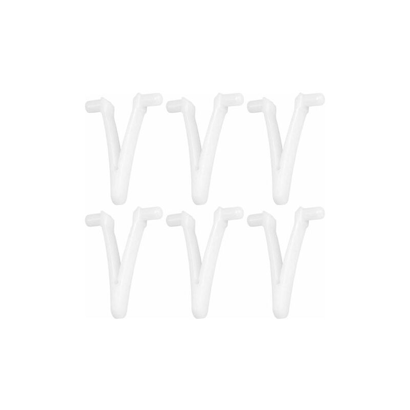 6 stücke Pool Versorgung Schmetterling V Clip für Pool Spa Bürste Laubbesen Laubskimmer Vakuum Kopf für Pool Reinigung