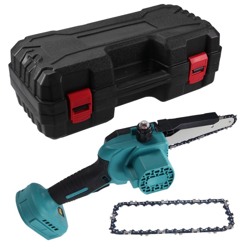 6-Zoll-bürstenlose Kettensäge für 18-V-Batterie, kabellose elektrische Kettensäge, Holzbearbeitungsschneider, Beschneiden, Elektrowerkzeuge