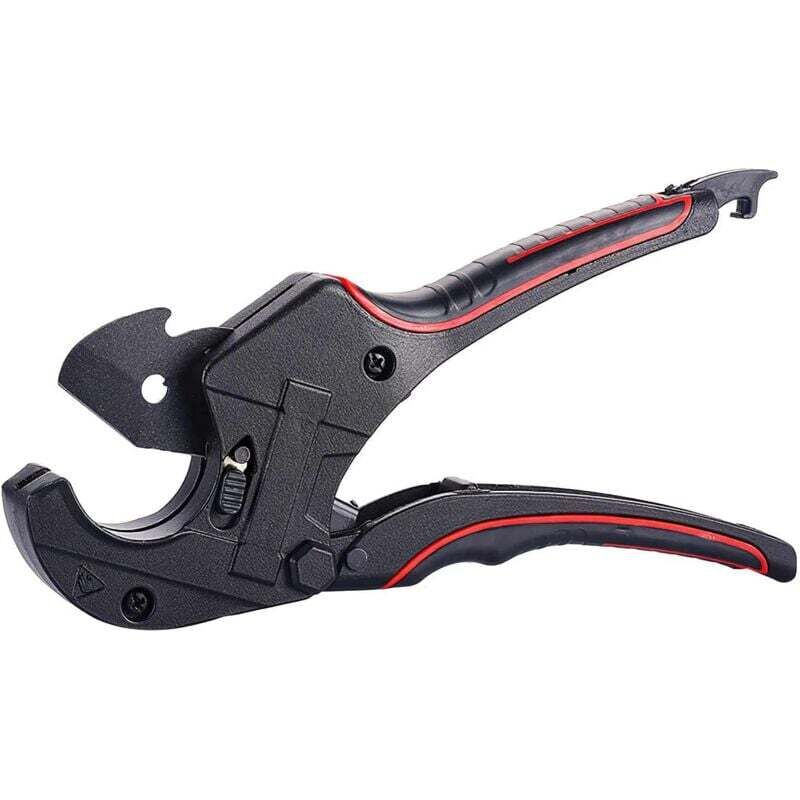 63 mm PVC-Schneider, Rohrschneidezange, PVC-Rohrschneider, Rohrreparaturwerkzeug, zum Schneiden von PVC-Rohren CPVC PE PPR, Abisolieren von