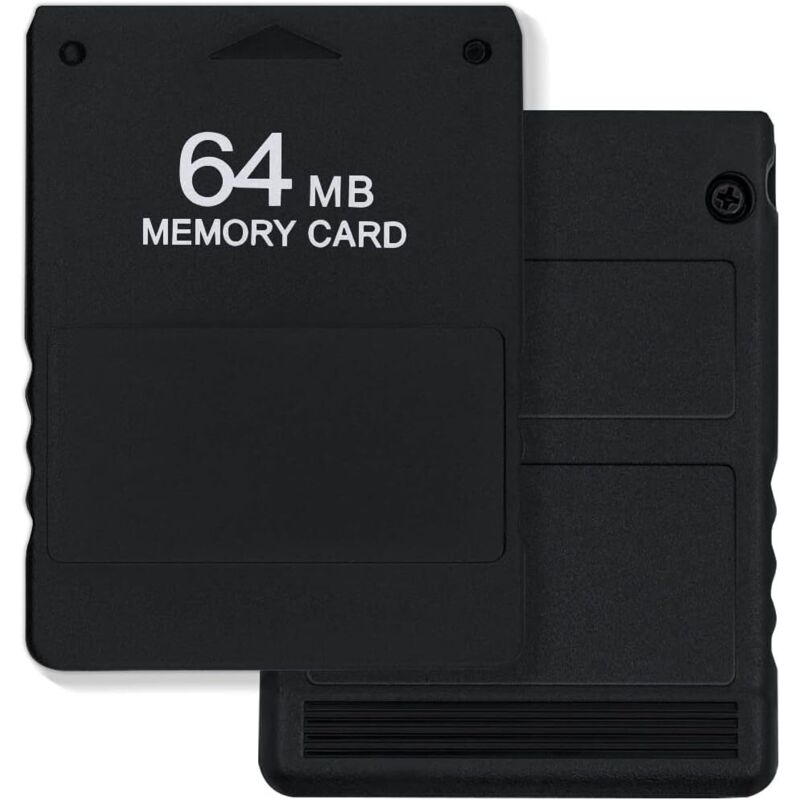 64 Megabyte Hochgeschwindigkeits-Speicherkarte für PS2 – Backup-Zubehör für die Spielkonsole, sicher, langlebig & einfach zu nutzen
