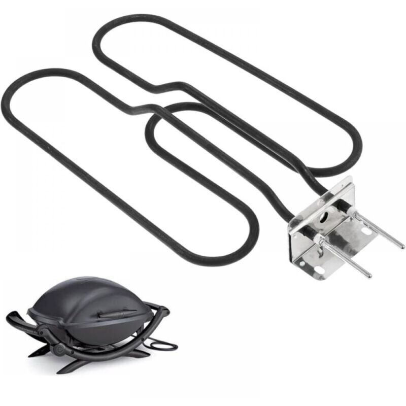 66631 Heizstab für Weber 66631 Weber Q140 Q1400, Ersatz-Heizelement für Grills, Heizrohr für Grill
