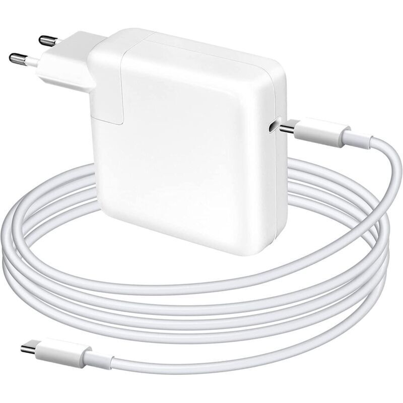 67-W-USB-C-Ladegerät für MacBook Pro, kompatibel mit MacBook Pro 13/14/15 Zoll und MacBook Air (2016–2023), iPad 12,9/11 Zoll und allen USB-Geräten