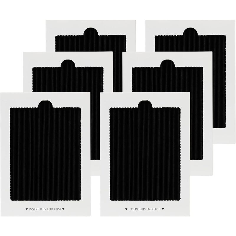 6er-Pack Ersatz-Luftfilter für Frigidaire PAULTRA Pure Air Ultra und Electrolux Kühlschränke EAFCBF 242047801, 242047804, 241754001, 241754002,