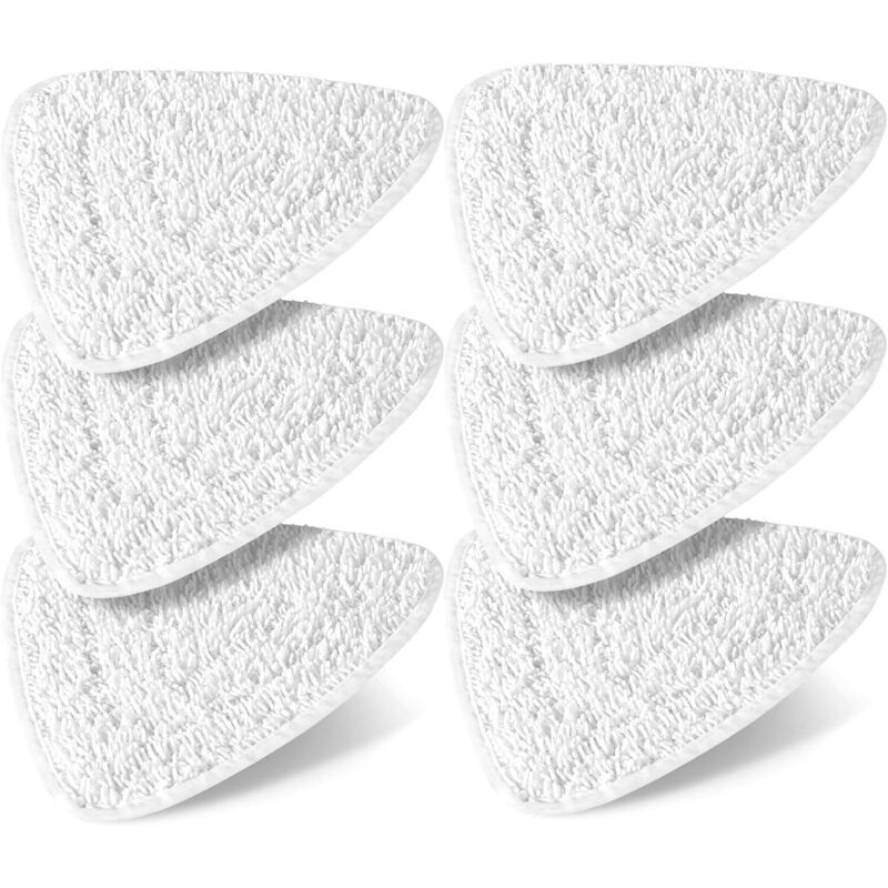 6er-Pack Ersatzbezüge für Vileda-Dampfreiniger. Kompatibel mit den Ersatzbezügen des Vileda Steam-Reinigers und dem Vileda Steam PLUS-Dampfreiniger.