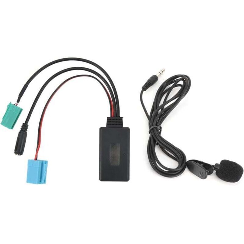 6Pin Bluetooth Audio Kabel Auto Stereo AUX-in Adapter mit Mikrofon Fit für Renault Clio/Espace/Megane