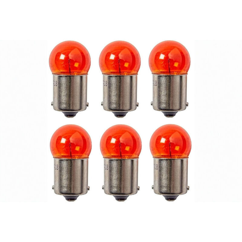 6V, 12V, 10W Halogen-Blinkerlampen für Motorräder und Elektroroller. Orangefarbene Blinkerlampen.