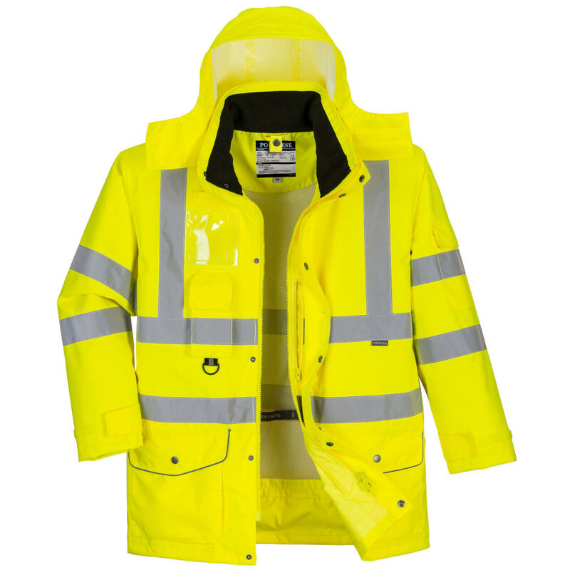 Portwest 7 in 1 Warnschutz-Traffic-Jacke 6XL