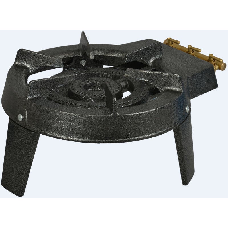 Kitchenchef - 7 kw dreibeiniger gasherd aus gusseisen - Kitchen Chef - ht-c-0003