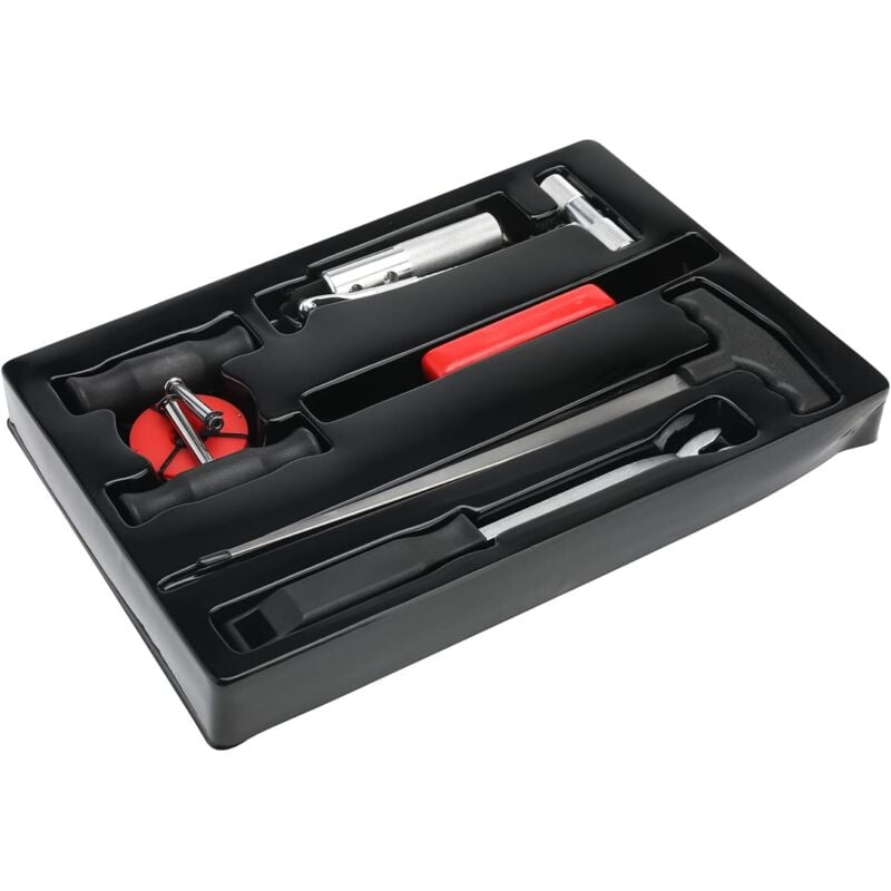 7-teiliges Werkzeugset zum Entfernen der Windschutzscheibe, Werkzeugset zum Entfernen der Windschutzscheibe, Windschutzscheiben-Schneidedraht mit