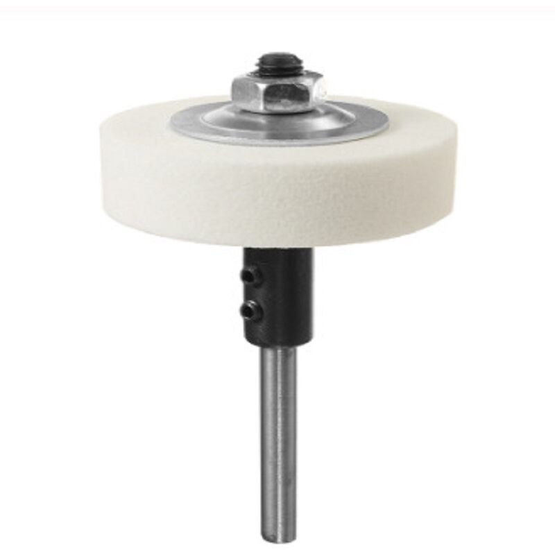 Aougo - 70 x 20 x 10 mm Schleifscheibenadapter verwandelt elektrische Bohrmaschine in Schleifmaschine – Weiß