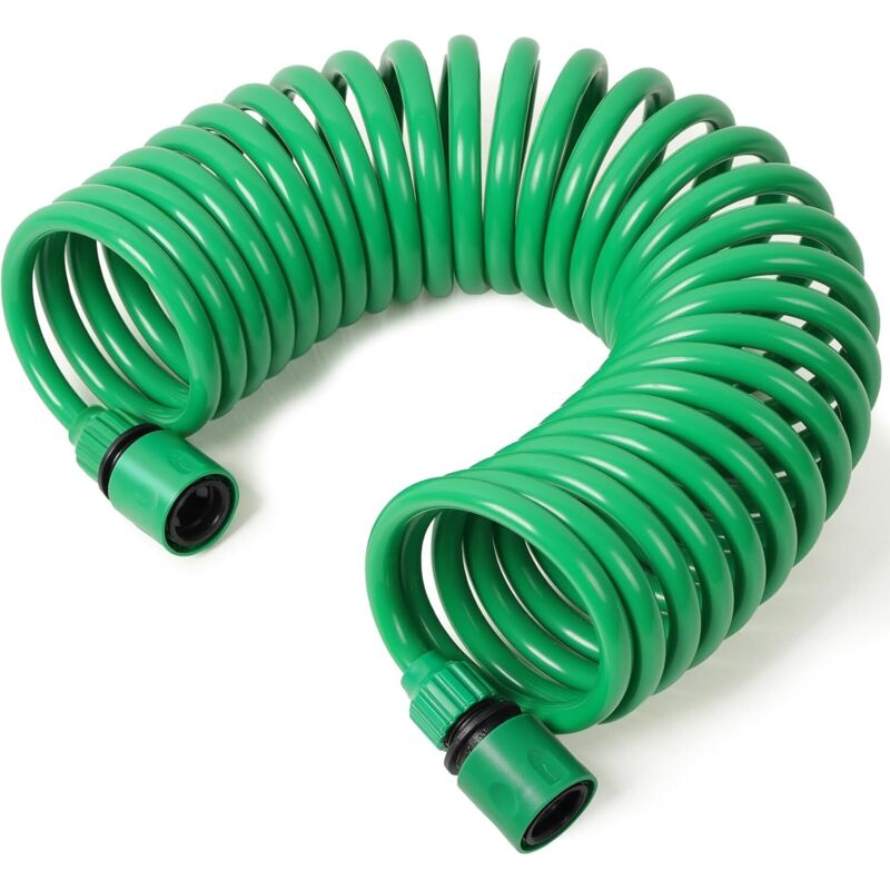 Jalleria - 7,5 m flexibler Gartenschlauch für Gartendusche, ausdehnbarer Gartenschlauch zur Gartenbewässerung, Haustier- und Autowäsche.