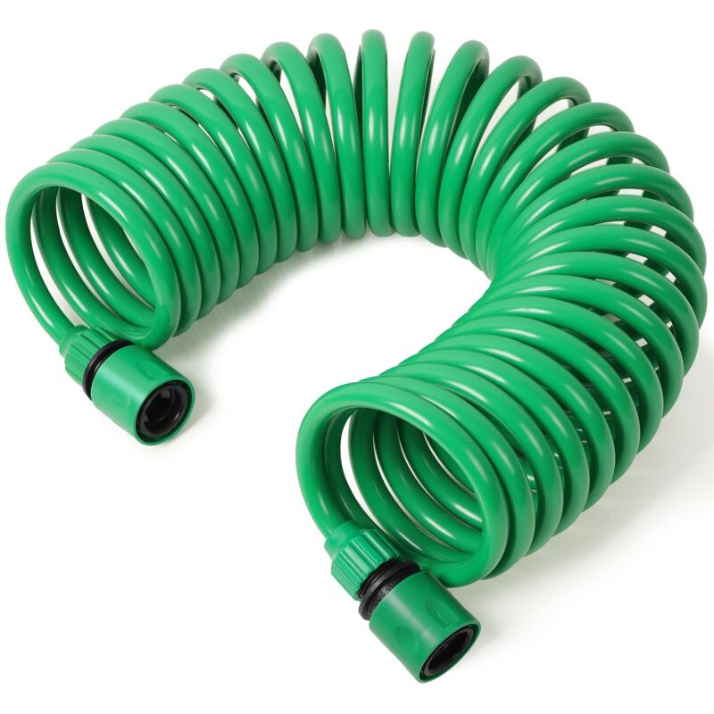 Aimoonsa - 7,5 m flexibler Gartenschlauch für Gartendusche, ausziehbarer Gartenschlauch zur Gartenbewässerung, Haustier- und Autowäsche.