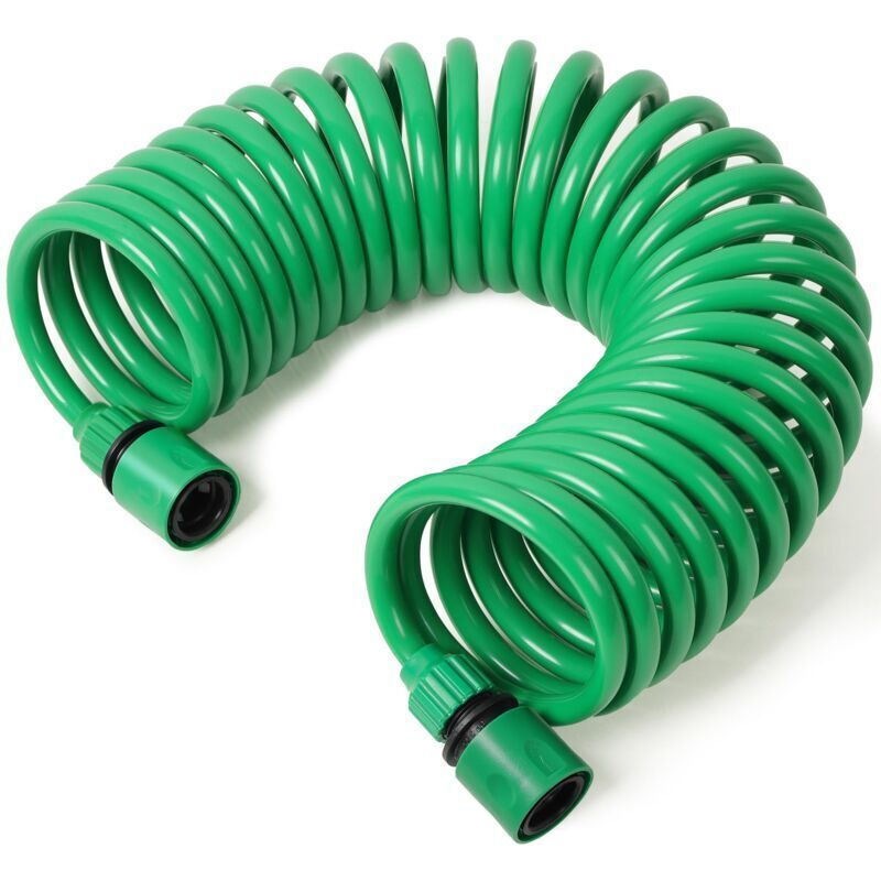 7,5 m langer, flexibler Gartenschlauch für Gartendusche, dehnbarer Gartenschlauch zum Bewässern des Gartens, für Haustiere und zum Autowaschen.