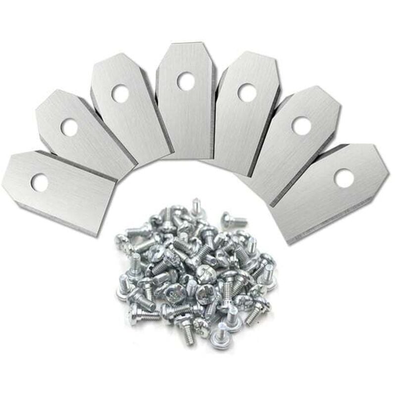 0,75 mm Ersatzklingen für Mähroboter (45er-Pack) für Husqvarna, Gardena, kompatibel mit Segway Navimow Mähroboter