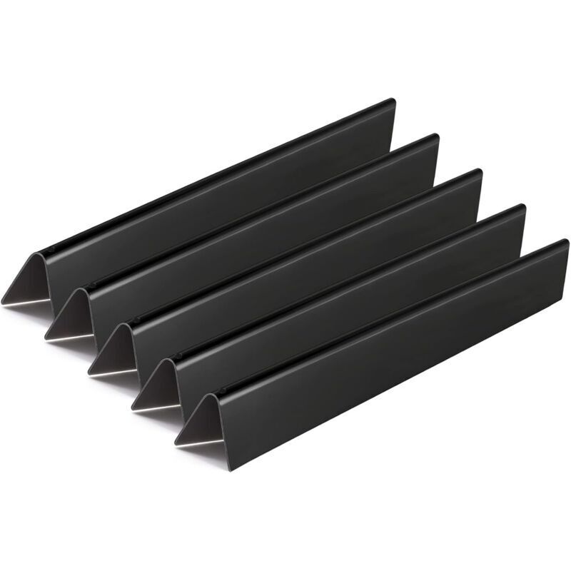 7536/7537 57 cm Grill-Heizplatte aus Porzellanstahl für Weber Spirit E310, E320 (mit seitlichen Brennerknöpfen, 2007–2012), für Spirit 700, Weber