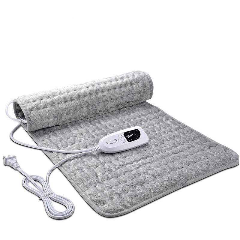 60x30CM Physiotherapie-Heizdecke, Heizdecke, mehrstufige Temperatureinstellung, warmes Heizkissen, superweiche Kristalldecke