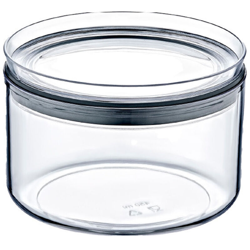 7house Kleiner runder luftdichter Lebensmittelbehälter Ø10,5x7,5cm