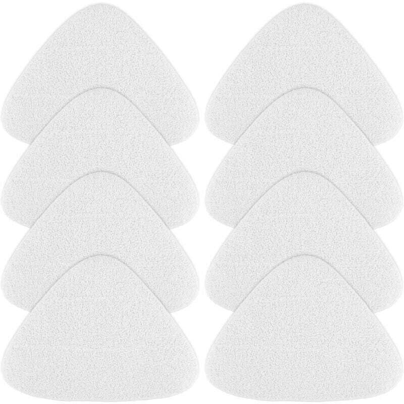 ZVD - 8 Pièces Recharge pour balai vapeur Vileda, housse de balai microfibre compatible avec les nettoyeurs vapeur Vileda Steam et Vileda Steam Plus-