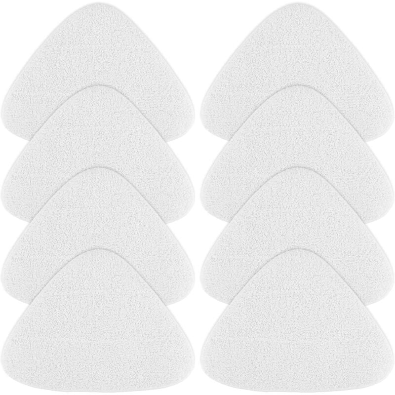 8 Stück Vileda Steam Mop Refill, Mikrofaser-Moppbezug, kompatibel mit Vileda Steam und Vileda Steam Plus Dampfreinigern-INHHUB