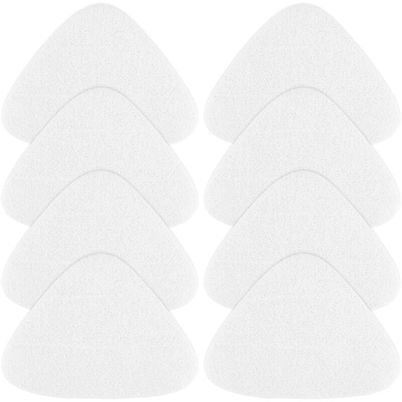 8 Stück Nachfüllset für Vileda Dampfreiniger, Mikrofaser-Besenbezug kompatibel mit Vileda Steam und Vileda Steam Plus