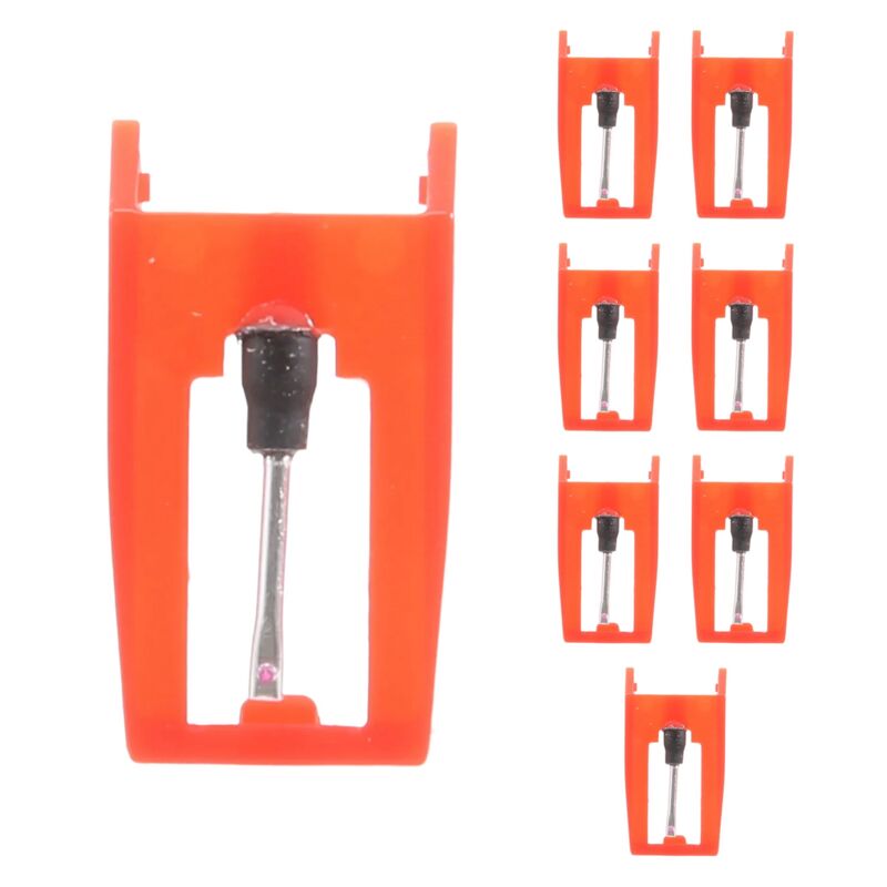 8 Stück Plattenspieler-Nadeln, Ersatz-Stylus-Nadeln für Vinyl