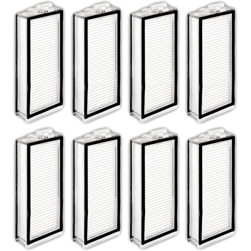 (8 Stück) Q5 Pro+ Ersatz-HEPA-Filter, kompatibel mit Roborock Q5 Max+, Q5 Pro, Q5 Pro+, Q8 Max, Q8 Max+, Q7, Q7+, Q7 Max, Q7 Max+, Q5 Duoroller+