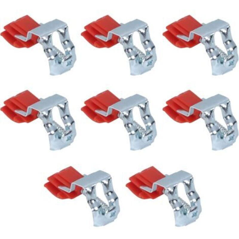 8 Stück Spülbecken Befestigungsclips Einbau Spülbecken Clips Spülbecken Montageclip Küchenspüle Clips Installation Verstellbare perforierte