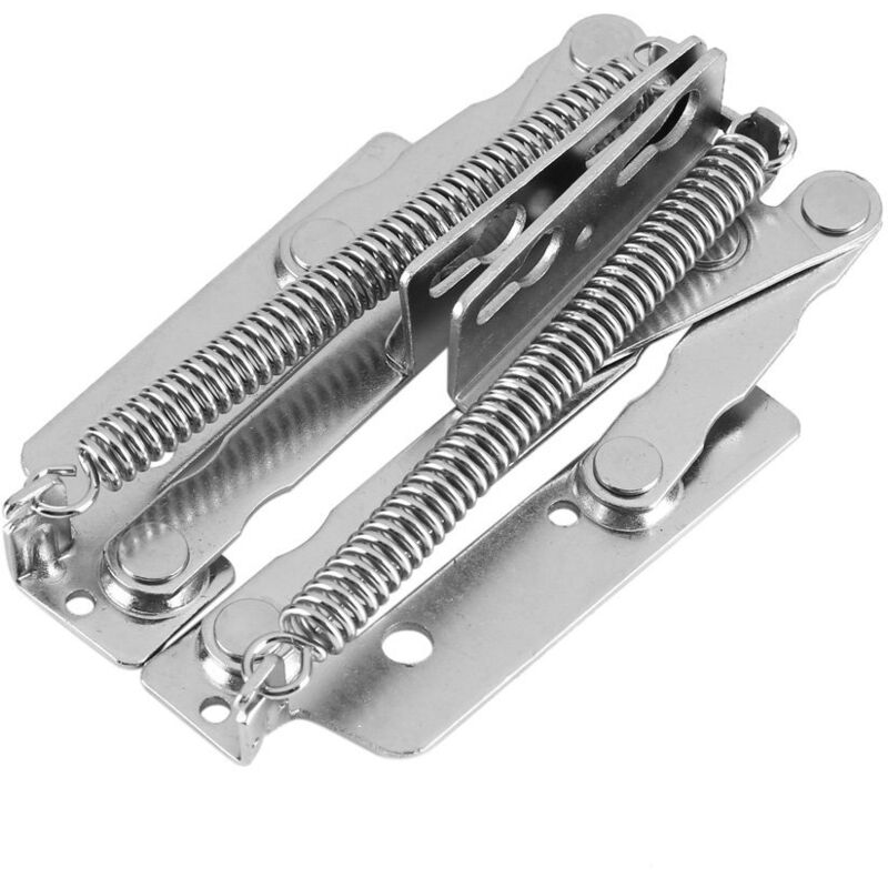 80-Grad-Federscharnier für Schranktüren, Scharniere für Küchenschränke/Kleiderschränke, Edelstahlscharnier für Möbelbeschläge, Federscharniere