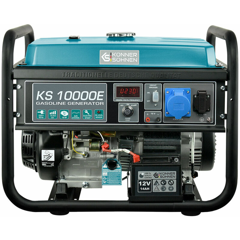 Könner&söhnen - ks 10000E Benzin Stromerzeuger Generator Stromgenerator Notstrom
