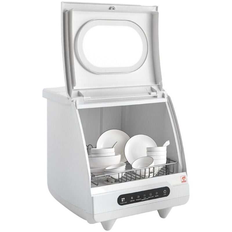 Senderpick - 800W Mini Geschirrspüler 5L Büro Geschirrspüler autonom 5 Modi