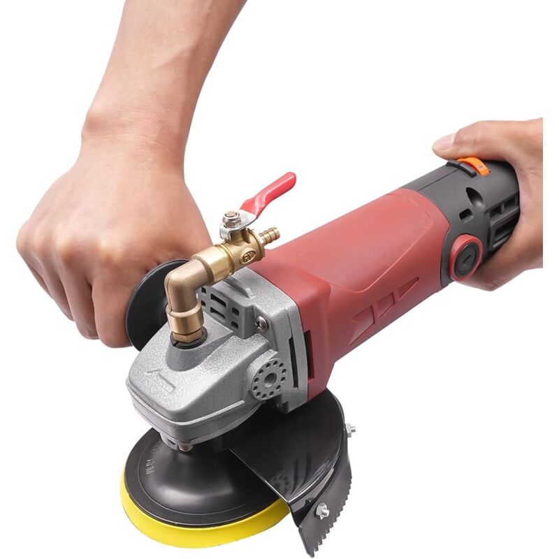 860W Elektrische Nass-Poliermaschine 6 variable Geschwindigkeiten Nass-Stein-Poliermaschine 4'' Nass-Poliermaschine Schleifer