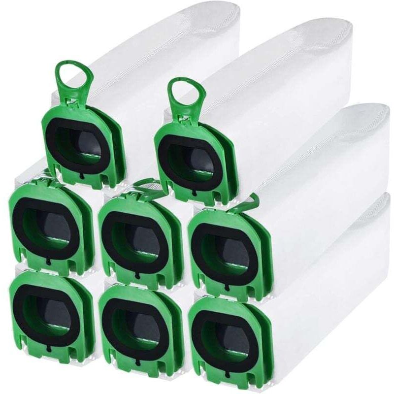 8er Pack Staubsaugerbeutel für Vorwerk Kobold VB100, Premium Filterbeutel, Ersatzteile, Beutelzubehör, Staubsaugerbeutel für Vorwerk Kobold VB100, vb