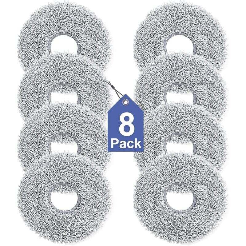 8er-Pack Tücher für Dreame L10s/L10/L20/X40/L40/X50/L50 Pro Ultra, Xiaomi X20 Pro/Max, Ecovacs Deebot T30 Pro OMNI, T30S Pro A
