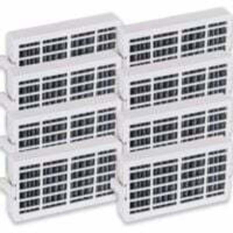 8er-Packung Geruchsfilter für Whirlpool-Kühlschränke, Modell W10311524 RAF1180, Aktivkohlefilter passend für Whirlpool Modell W10311524 RAF1180