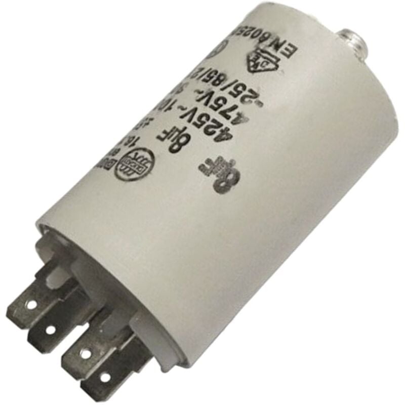 Fagor Brandt Vedette Sauter De-dietrich - 8mf 450 v Kondensator für Brandt, Fagor, Vedette, Dietrich Trockner