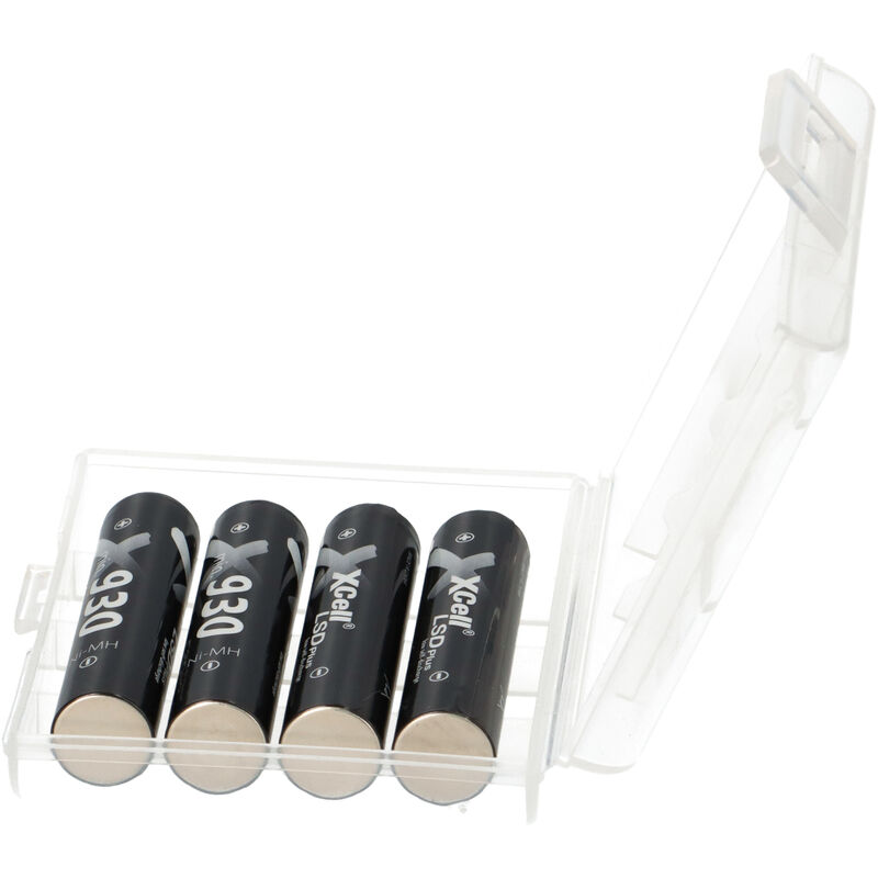 Xcell - 8x Micro Akku lsd Plus Ni-MH 1,2V 930 mAh low self-discharge aaa + 2x 4er Box