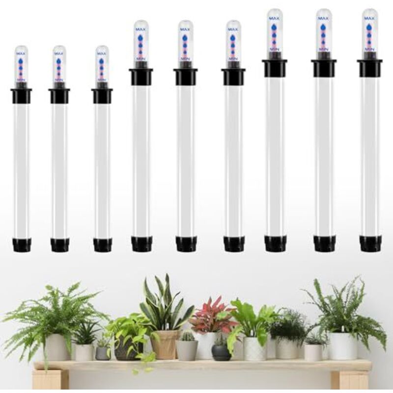 9 Stück Wasserstandsanzeiger Pflanzen(16.5cm +20cm+22.8cm),Gießanzeiger Pflanzen,Gießanzeiger Zimmerpflanzen,Hydrokultur Pflanzen Gießanzeiger für