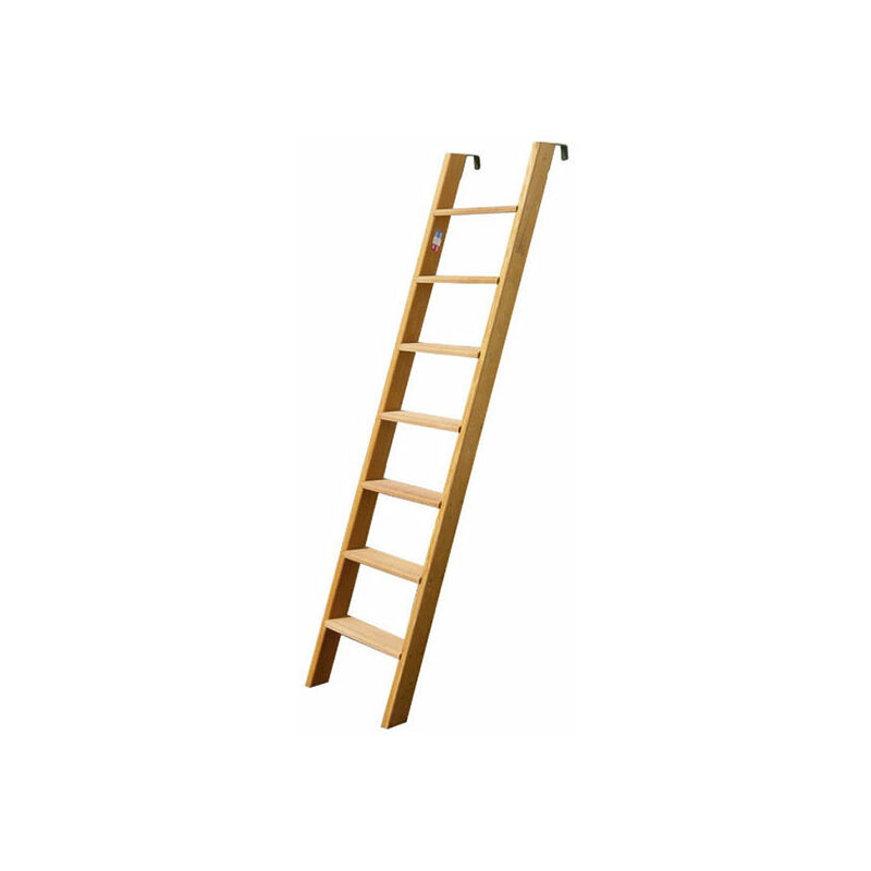 Leiter 2,50m zur Weinlese mit Haken und rutschfeste 9cm tiefe Stufen - VEND250