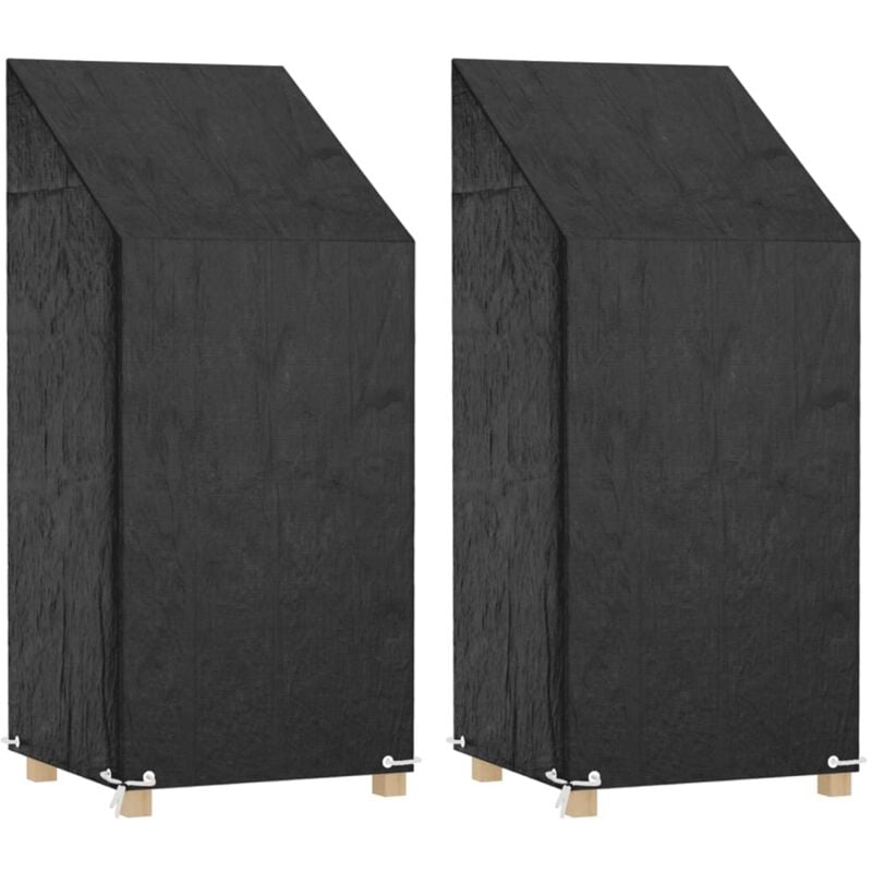 Abdeckungen für Gartenstühle 2 Stk. 8 Ösen 65x65x110/150 cm Vidaxl