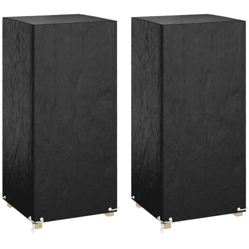 Abdeckungen für Gartenstühle 2 Stk. 8 Ösen 75x70x140 cm Vidaxl