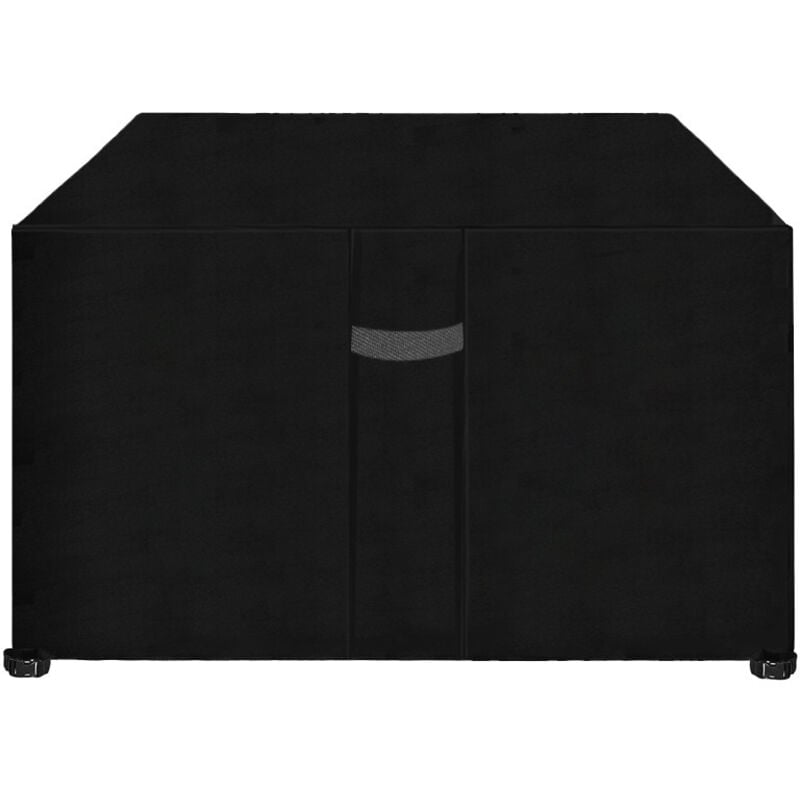 Abdeckung für Gartenmöbel mit Wasserdicht Winddicht Anti UV mit 420D Oxford Gewebe Beschichtung Schnallen Belüftungsöffnungen für Gartenmöbel Sets