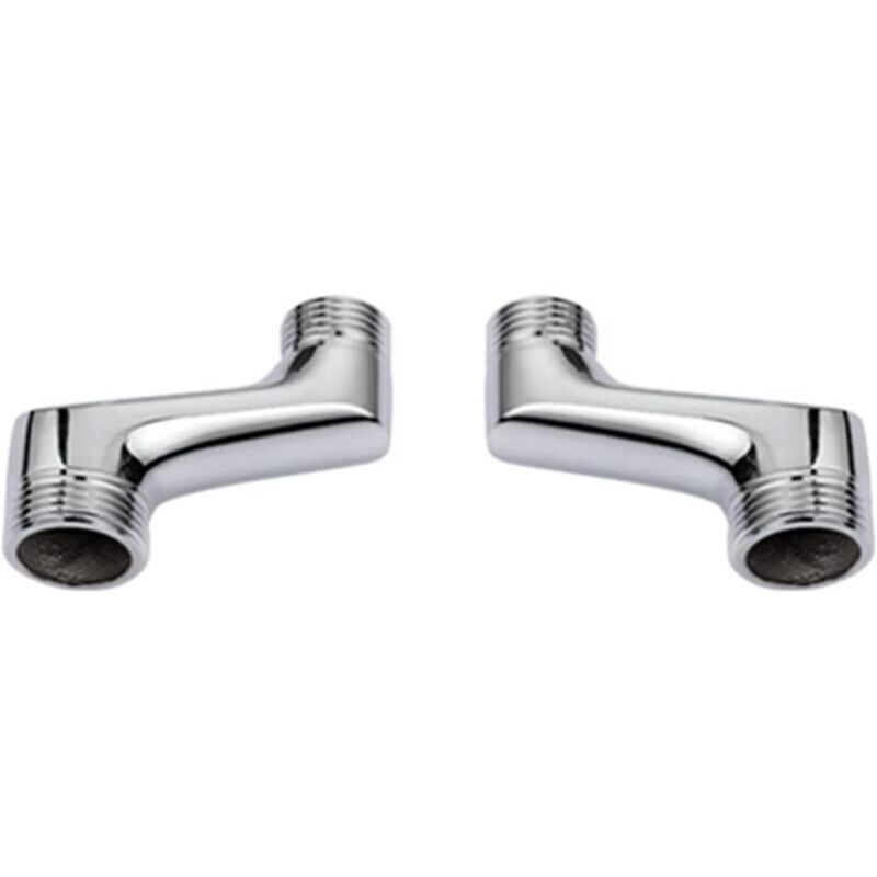 Abgesetzte Armatur für Wannen-Brause-Mischbatterie, Messing-Winkelreduzierstück, verstellbarer Schwenkarm, abgesetzte Armatur 1/2 3/4, abgesetzte