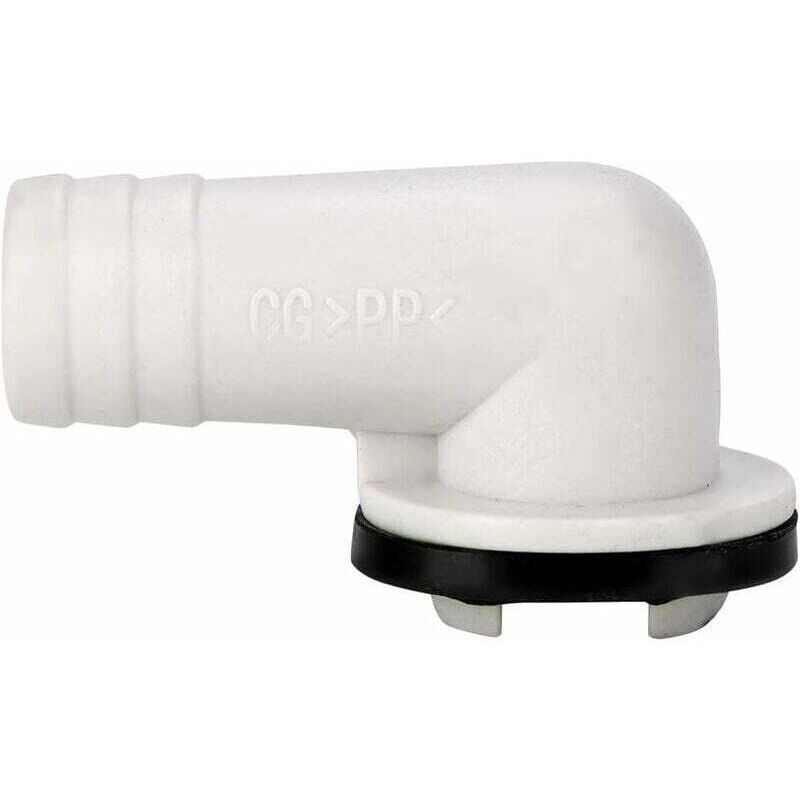 Ablaufschlauchanschluss für Klimaanlagen - rechtwinkliger Ablaufschlauchanschluss für Klimaanlagen, Entwässerungswerkzeug für Klimaanlagen, 19 mm