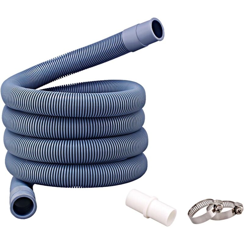 Ablaufschlauchverlängerung für Waschmaschine, 2 m, universelle Ablaufschlauchverlängerung für Geschirrspüler, Waschmaschine, Geschirrspüler