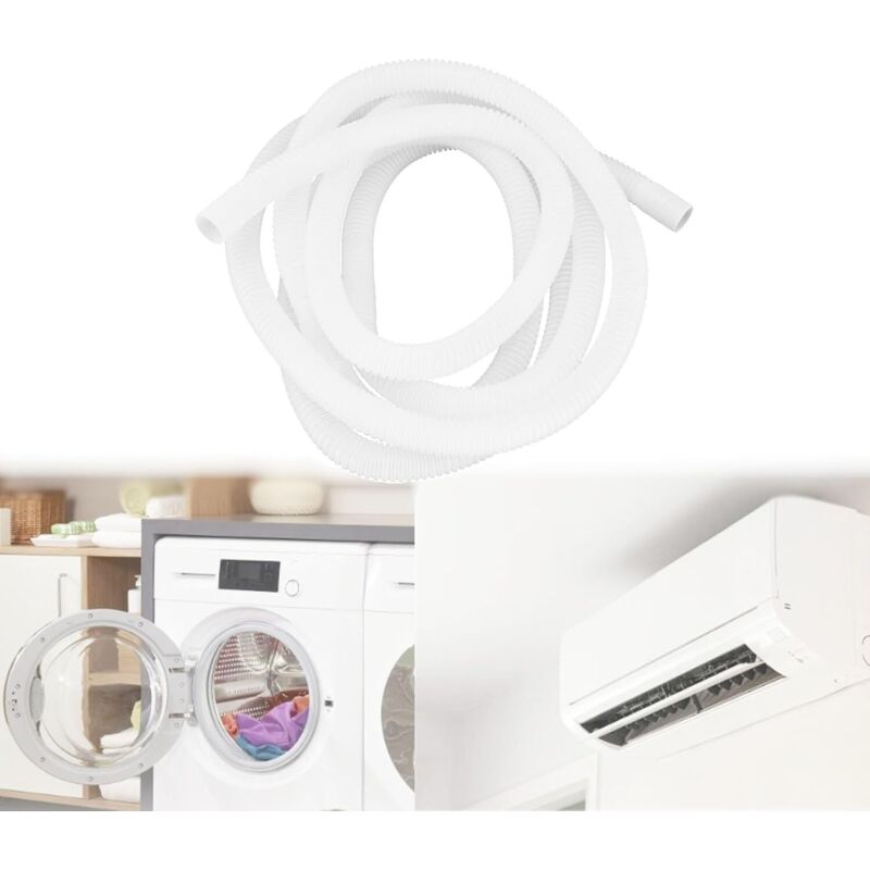 Ablaufset für Klimaanlagen, Universal-Ablaufschlauch, Ablaufschlauch für Waschmaschinen, Kondenswasser-Ablaufschlauch für Klimaanlagen,