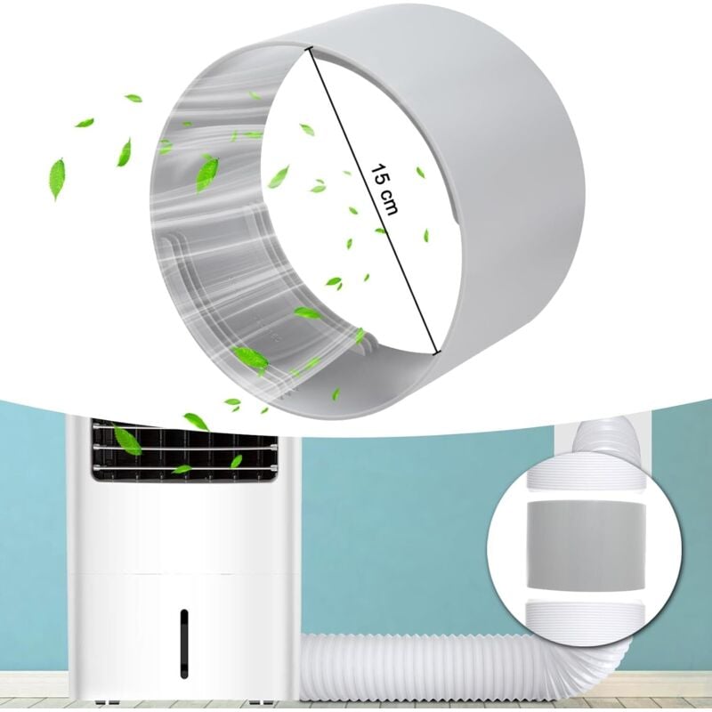Abluftschlauchadapter für Klimaanlagen, Ø150 mm, mobiler Abluftschlauchadapter für Klimaanlagen, tragbarer Klimaanlagenschlauchadapter,