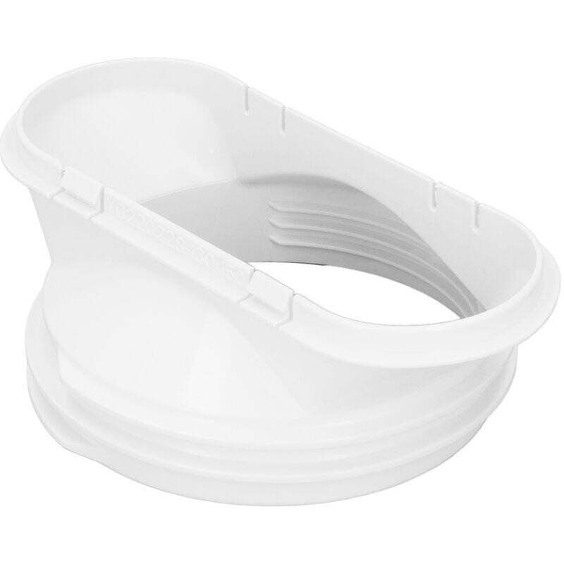 Abluftschlauchadapter für mobile Klimaanlage - 5/5,9 Zoll Flachdüse - Optimale Abdichtung