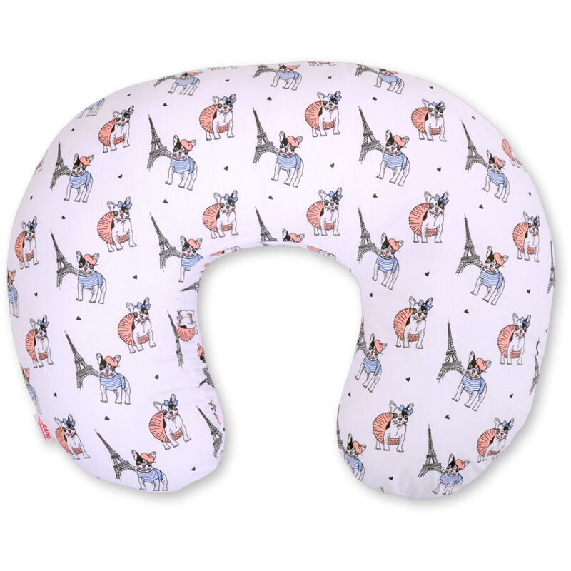 Abnehmbares Sitzsack-Stillkissen – Bulldoggen