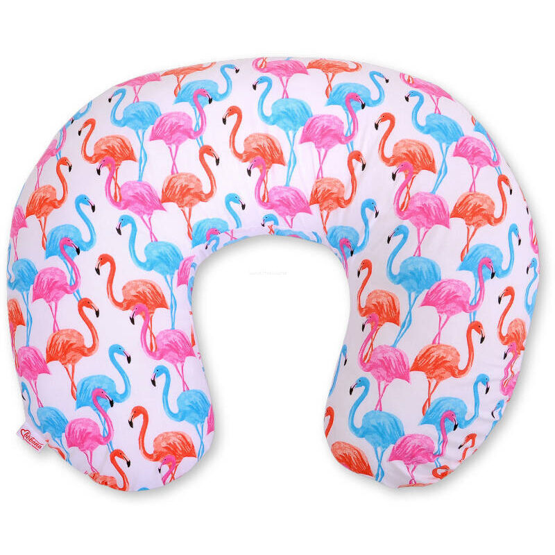 Abnehmbares Sitzsack-Stillkissen - Flamingos